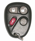 Ключ радиочастотный Cadillac SRX 2004-2006 (USA), 3+1 кнопка Panic, 315Mhz