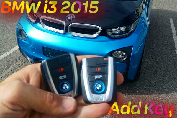 BMW i3 (2015) - Добавление запасного чип-ключа