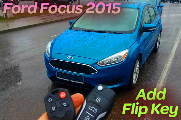 Ford Focus (2015) USA - Программирование дополнительного ключа зажигания