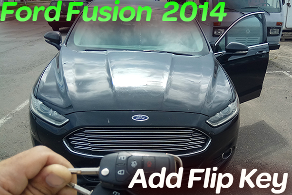 Ford Fusion (2014) - Программирование дополнительного чип-ключа