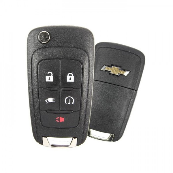 Ключ Cherolet Volt выкидной 3+1 кнопкa Panic