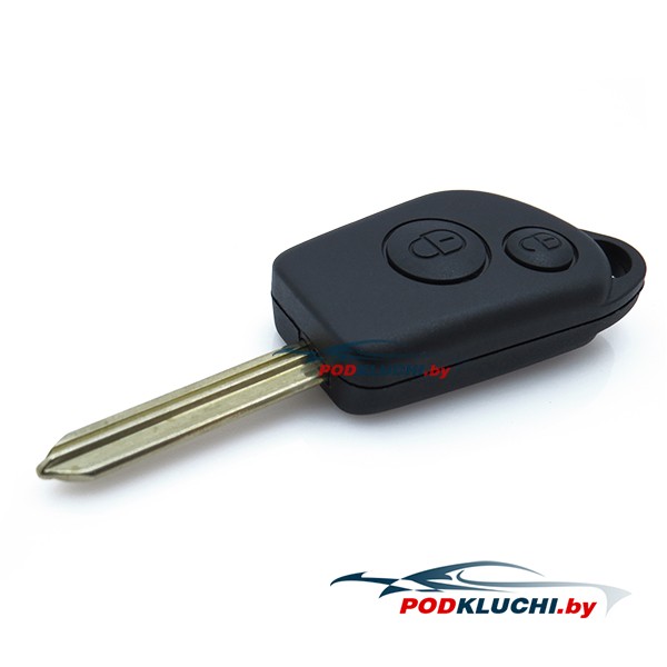 Ключ Citroen Xsara Picasso (корпус) 2 кнопки