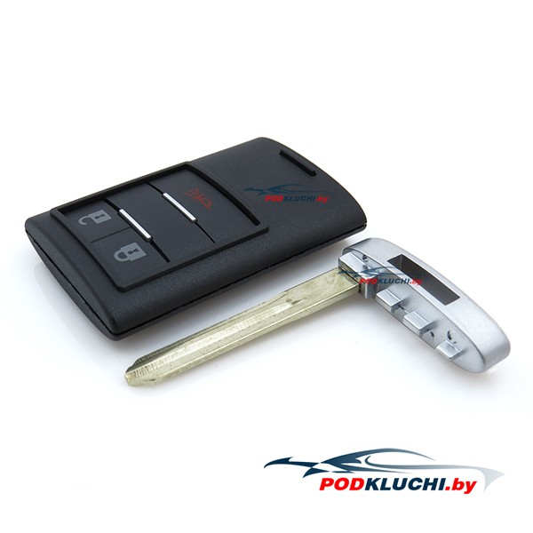 Смарт ключ Chevrolet Captiva II (корпус) 2+1 кнопка Panic