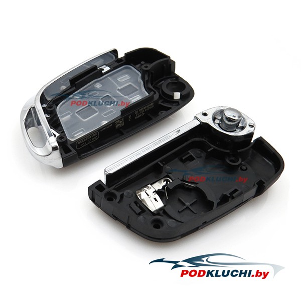 Ключ Citroen Jumpy, C4 PicaSSo выкидной (корпус) (переделка) 3 кнопки