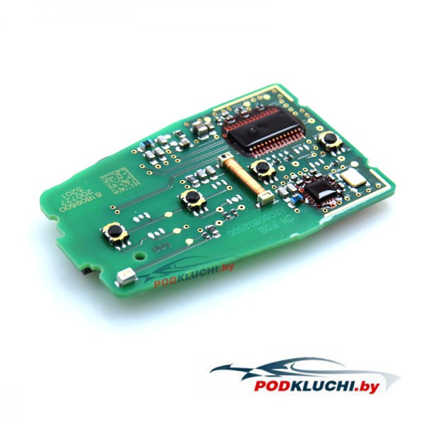 Оригинальный смарт ключ Hyundai Santa Fe 3+1 кнопка Panic с 06. 2012г -