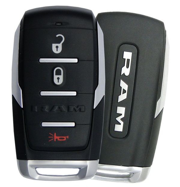 Ключ зажигания Dodge RAM 1500 2019-, 2+1 кнопка Panic, 433Mhz, Keyless Go