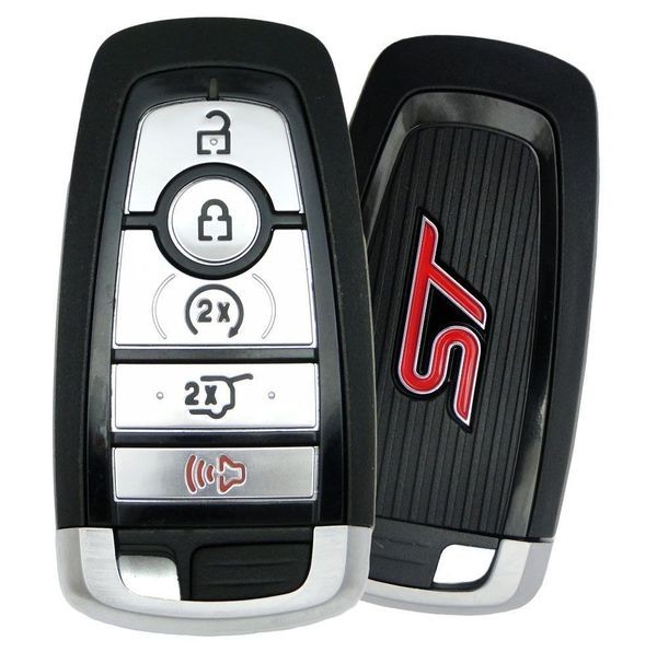 Ключ зажигания Ford Edge ST Sport Tuned 2017-, Explorer ST Sport Tuned 2018-, 4+1 кнопка Panic, 902 Mhz, Keyless Go