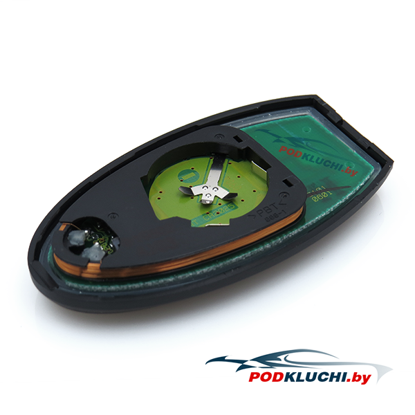 Оригинальный ключ зажигания Nissan Murano 2004-2008г, 2+1 кнопка Panic