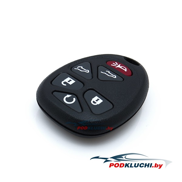 Ключ радиочастотный GMC Yukon 2007-2014, 5+1 кнопка Panic, 315Mhz