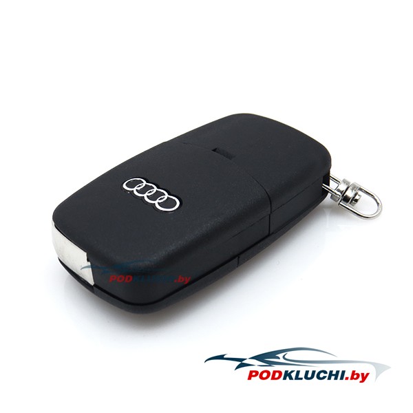 Ключ зажигания Audi A3/S3 2004-2007, 3 кнопки, 433Mhz