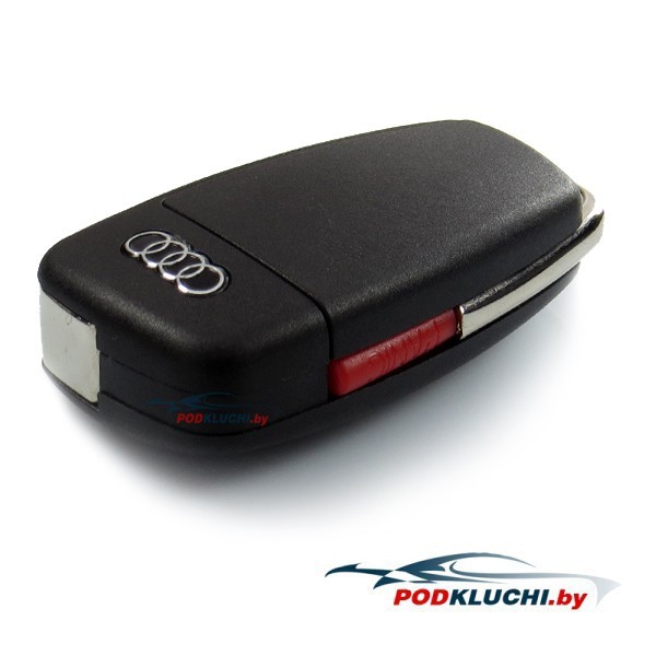 Ключ зажигания R8 2007-2015, 3+1 кнопка Panic, 433Mhz