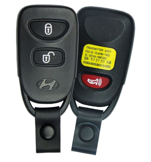 Ключ радиочастотный Hyundai Accent 2006-, Santa Fe 2007-, 2+1 кнопка, 315Mhz (USA)