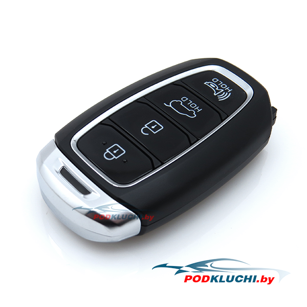 Ключ зажигания Hyundai Elantra GT 2018-2020, 3+1 кнопка Panic, 434Mhz (USA)