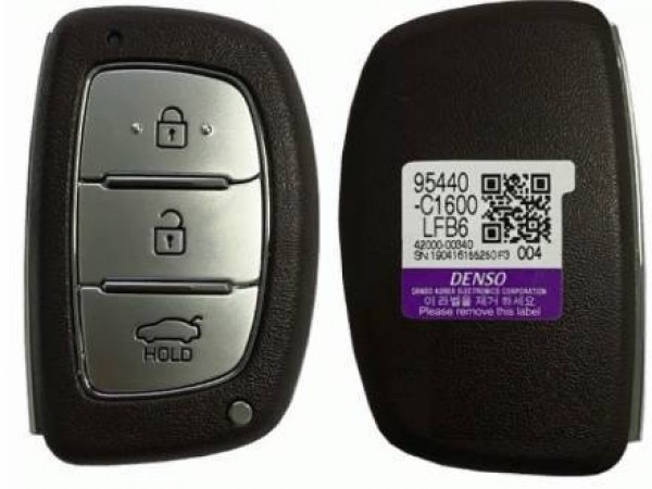 Ключ зажигания Hyundai Sonata 2017-2019, 3 кнопки, 433Mhz