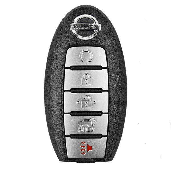 Ключ зажигания Nissan Pathfinder 2015-, Murano 2014- (USA), 4+1 кнопка Panic, 433Mhz