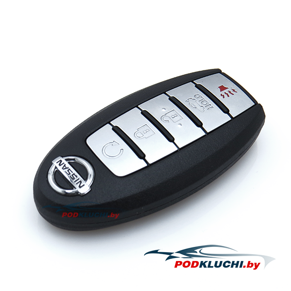 Ключ зажигания  Nissan Altima 2015-, Maxima 2015- (USA), 4+1 кнопка Panic, 433Mhz