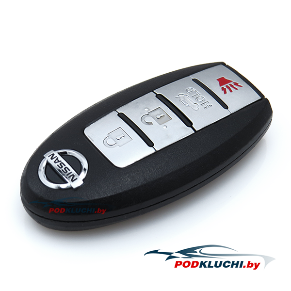 Ключ зажигания Nissan Altima 2019-, Sentra 2020-, Versa 2020- (USA), 3+1 кнопка Panic, 434Mhz