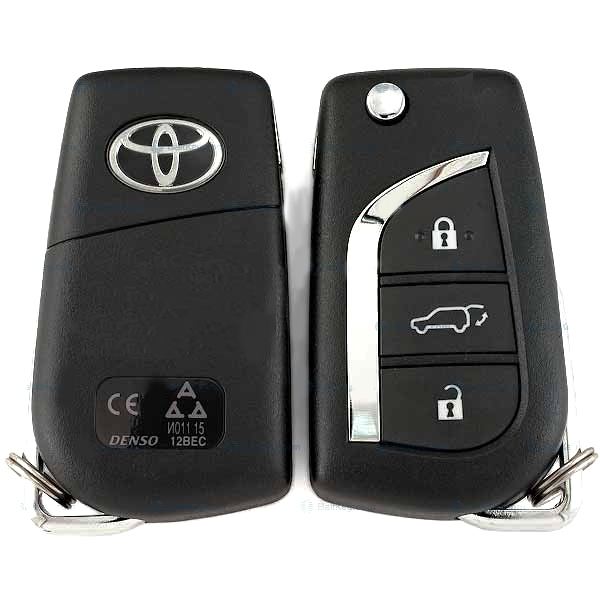 Ключ зажигания Toyota RAV4 2015-2019, 3 кнопки, 433Mhz
