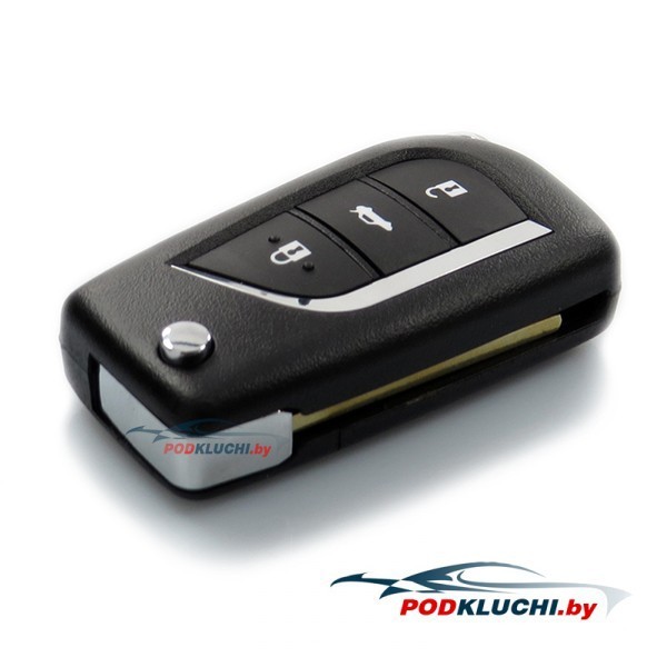 Ключ зажигания  Toyota Corolla 2013-2019, Auris/Auris Hybrid 2012-, 3 кнопки, 433Mhz