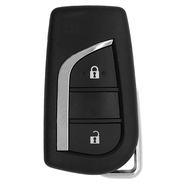 Ключ радиочастотный Toyota Fortuner 2020-, 2 кнопки, 434Mhz