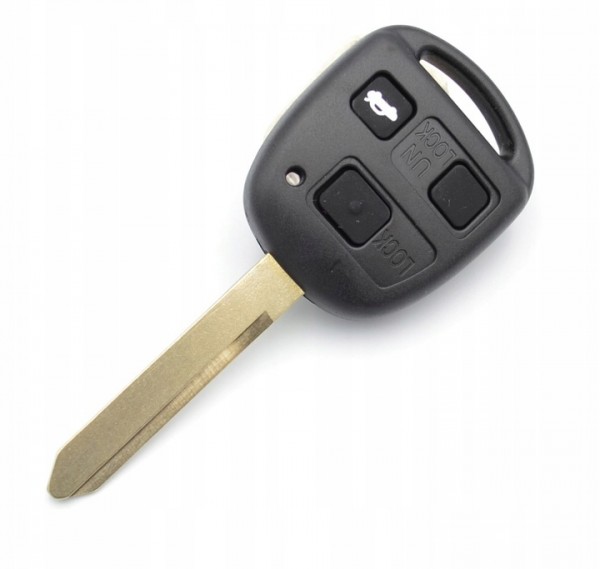 Ключ зажигания Toyota Avensis 2003-2008, 3 кнопки, 433Mhz