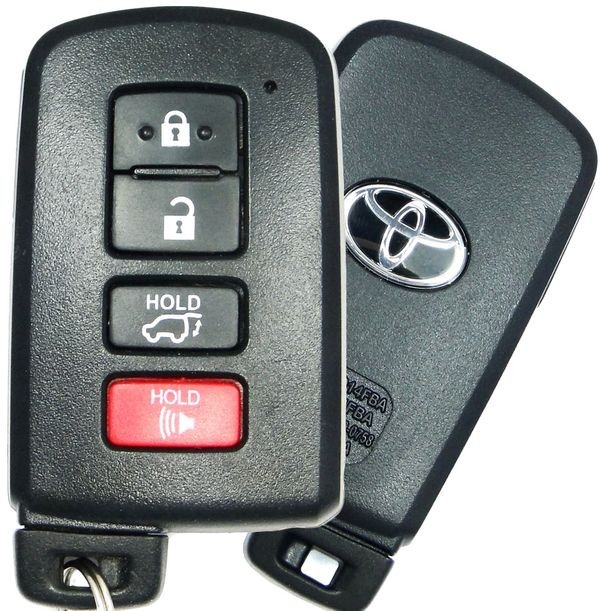 Ключ зажигания Toyota Rav 4 2012-2018 (USA), 3+1 кнопка Panic, 315Mhz