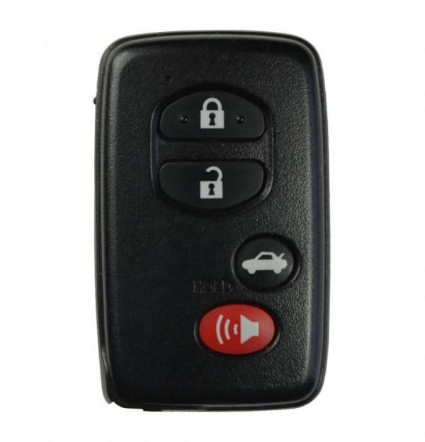 Ключ зажигания Toyota Camry 2010-2011, Avalon 2010-2012, Corolla 2010-2013 (USA), 3+1 кнопка Panic, 315Mhz