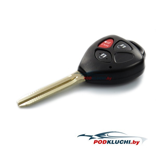 Ключ зажигания Toyota 4Runner 2010-2020, Yaris 2012-2018 (USA), 2+1 кнопка Panic, 315Mhz