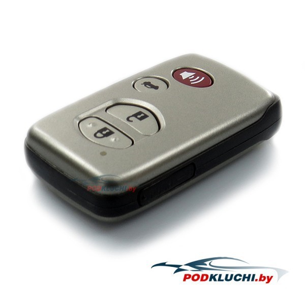 Ключ зажигания Toyota Aurion 2007-2010, 3+1 кнопка Panic, 433Mhz