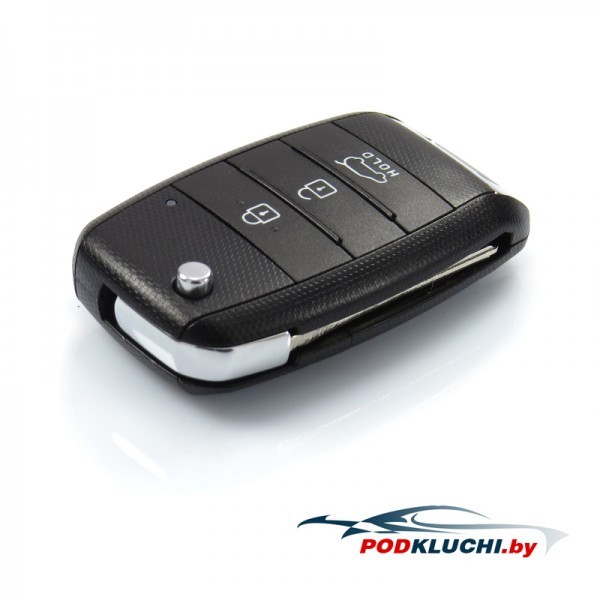Ключ зажигания Kia Sportage 2013-2015, 3 кнопки, 433Mhz