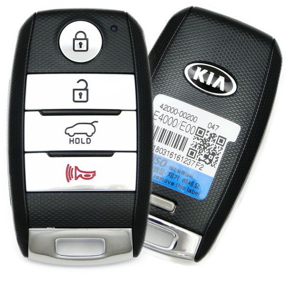 Ключ зажигания Kia Soul ELECTRIC 2014-2016 (USA), 3+1 кнопка Panic, 315Mhz