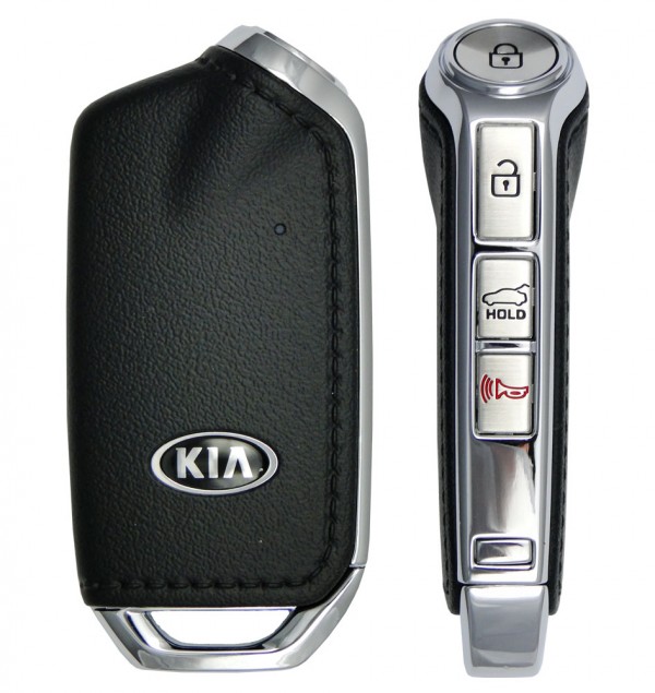 Ключ зажигания Kia Stinger GT 2019- (USA), 3+1 кнопка Panic, 434Mhz