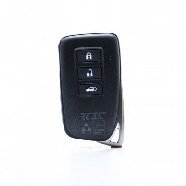 Ключ зажигания LEXUS NX200/300H 2014-2020, LX450D/LX570 2015-2019, 3 кнопки, 433Mhz