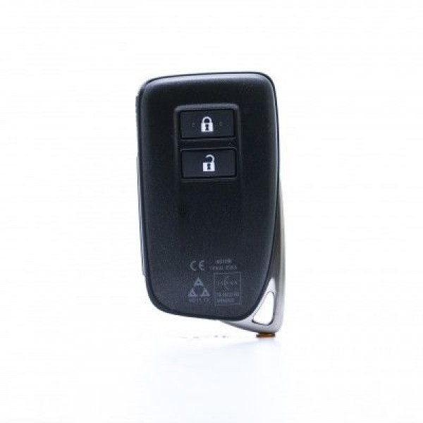 Ключ зажигания LEXUS NX200/300H 2014-2020, LX450D/LX570 2015-2019, 2 кнопки, 433Mhz