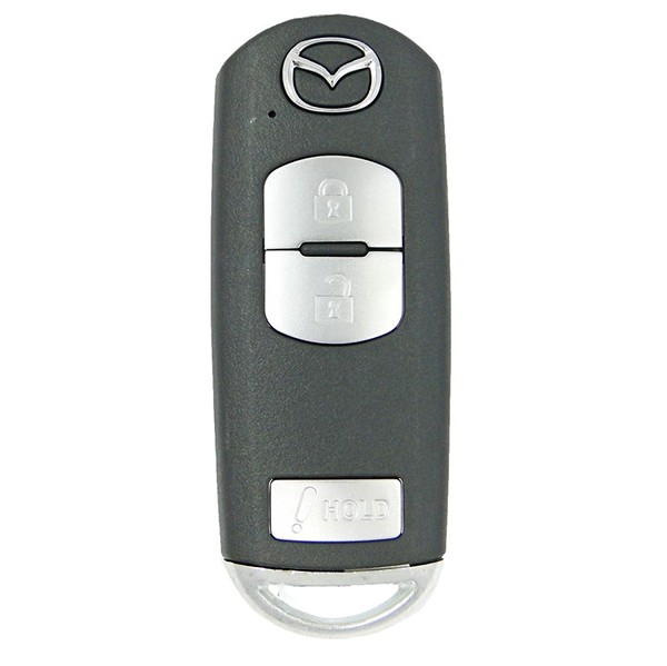 Ключ зажигания Mazda CX-3 2016-2020, 3 Hatchback 2014-2018, CX-5 2013-2019, CX-9 2016-2019, 2+1 кнопка Panic, 315Mhz