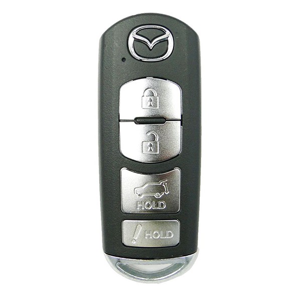 Ключ зажигания Mazda CX-5 2017-2019, CX-9 2016-2019, 3+1 кнопка Panic, 315Mhz