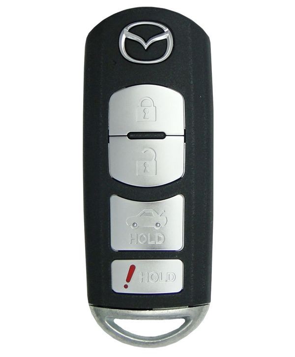Ключ зажигания Mazda 3/Speed 3 2010-2013, 3+1 кнопка Panic, 315Mhz