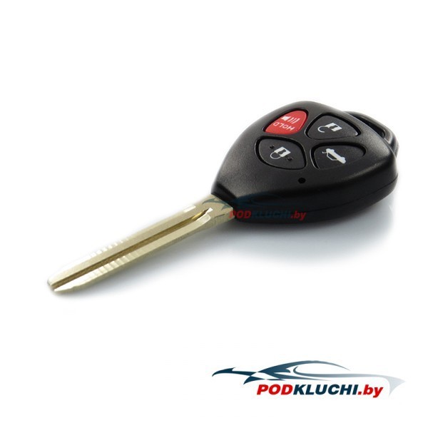 Ключ зажигания Subaru BRZ 2013-2020, 3+1 кнопка Panic, 315Mhz