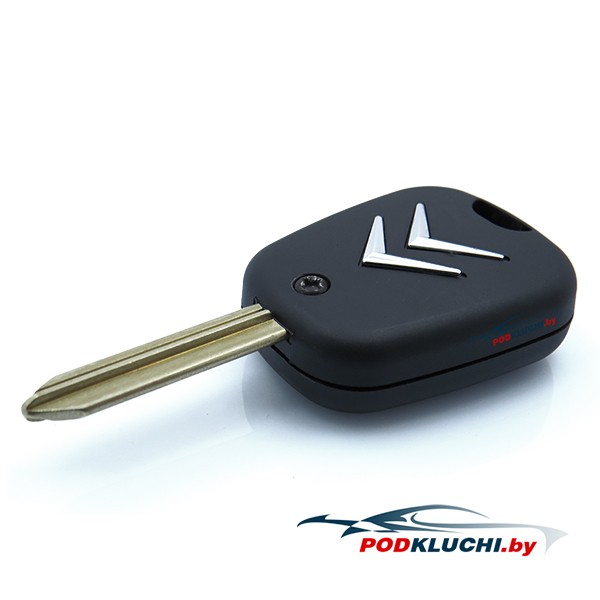 Ключ зажигания Berlingo/Xsara Picasso 2002-2008, 2 кнопки, 433Mhz