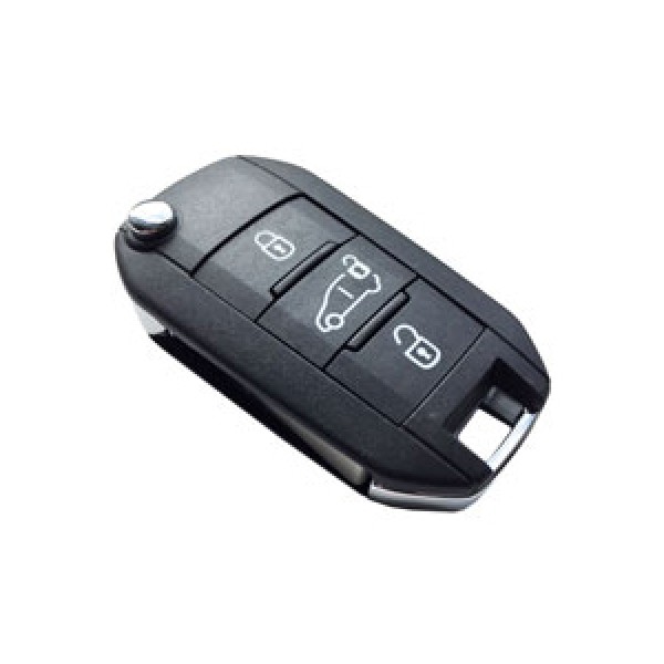 Ключ зажигания Citroen Berlingo 2018-, 3 кнопки, 433Mhz