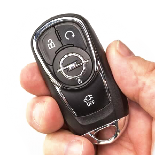 Ключ зажигания Opel Ampera-E 2017-, 4 кнопки, 433Mhz