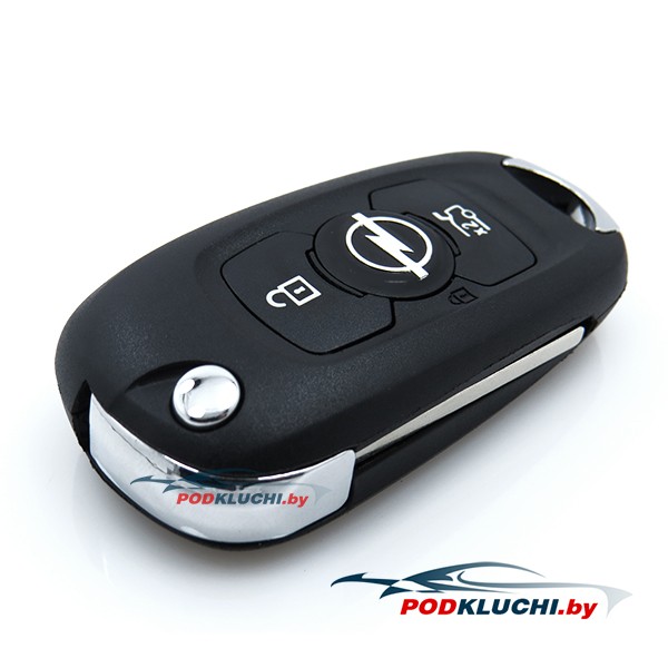 Ключ зажигания Opel Astra K 2016-, 3 кнопки 433Mhz