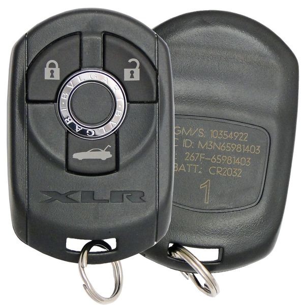 Ключ зажигания Cadillac XLR 2004-2007 (USA), 3 кнопки, 315Mhz