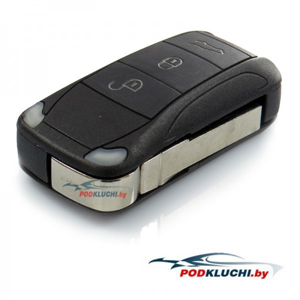 Ключ зажигания Porsche Cayenne 2003-2010 (USA), 3 кнопки, 315 Mhz