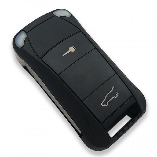 Ключ зажигания Porsche Cayenne 2003-2010, 2 кнопки, 433 Mhz