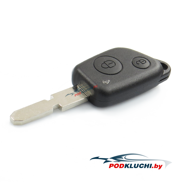 Ключ зажигания Peugeot 406 Coupe, 2 кнопки, 433Mhz