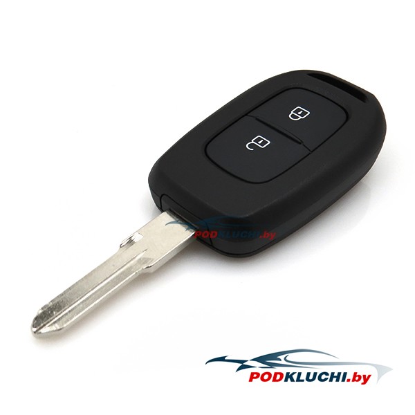 Ключ зажигания Renault Lodgy 2013-2018, 2 кнопки, 433Mhz