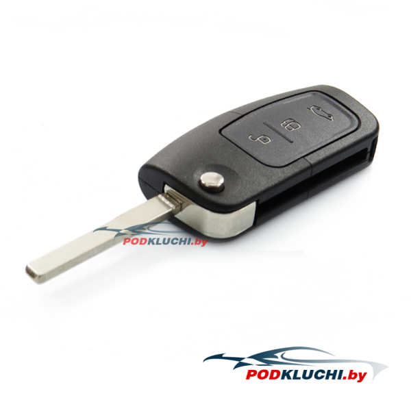 Ключ Ford S-Max, C-Max, Mondeo выкидной (корпус) 3 кнопки