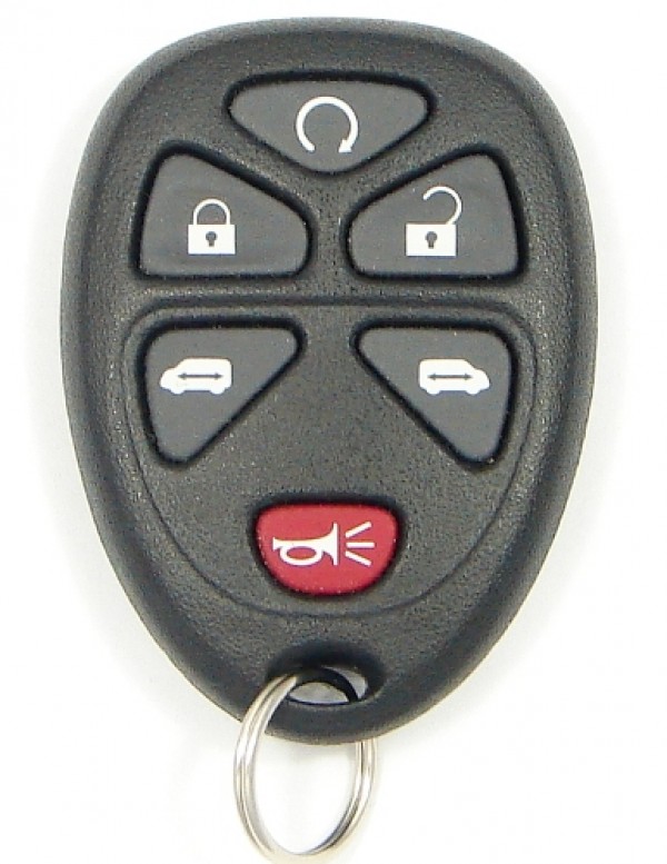 Ключ радиочастотный Buick Terraza 2005-2007, 5+1 кнопка Panic, 315 MHz