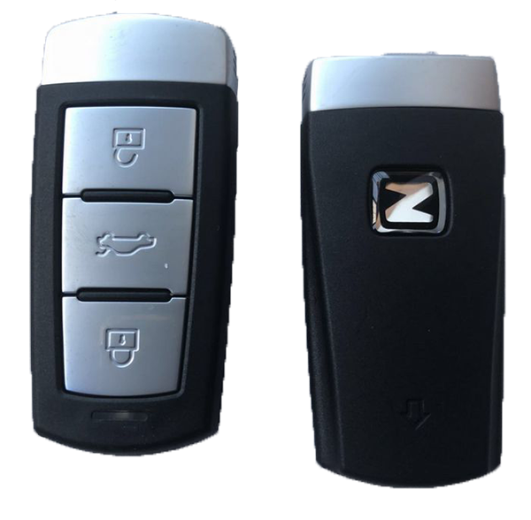 Ключ зажигания Zotye T600 2013-, 3 кнопки, 433Mhz